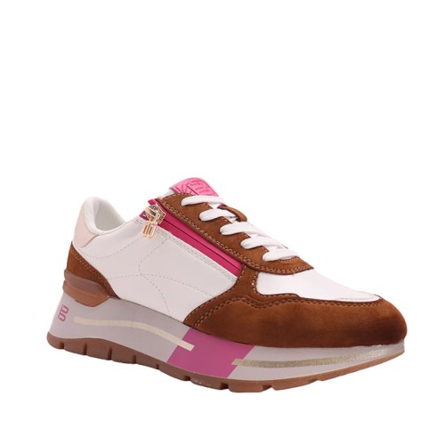 Sneakersy BAGATT D31-AKI01-5550 BIAŁE/MULTI