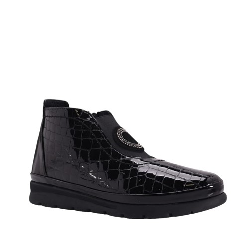 Botki VENEZIA L007CRBLOB CZARNE