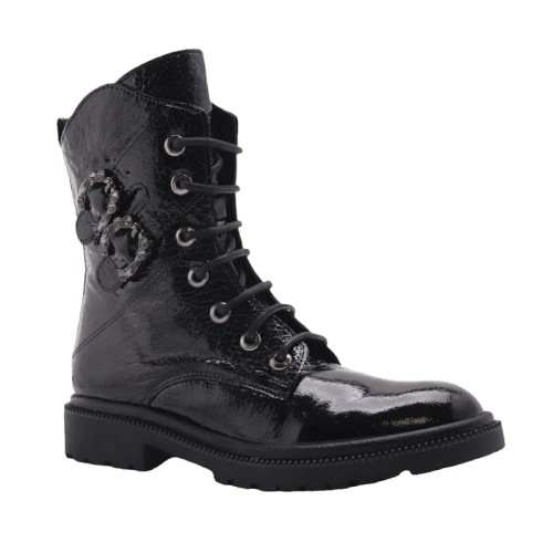 Botki VENEZIA L031CRBLOBB034 CZARNE