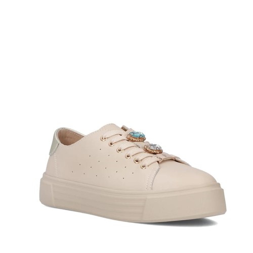 Sneakersy FILIPPO DP6854/25 BEŻOWE