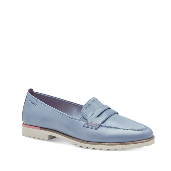 Mokasyny TAMARIS 1-24228-44 880 NIEBIESKIE