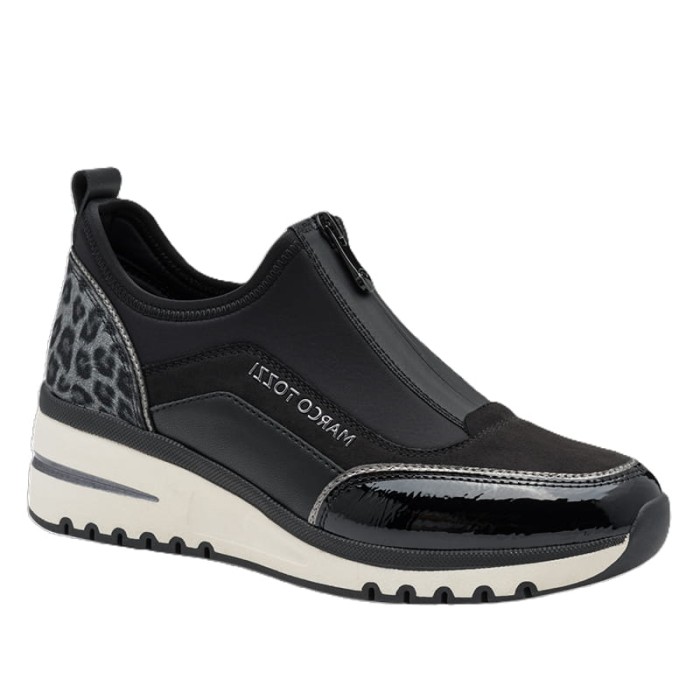 Sneakersy MARCO TOZZI 2-24780 CZARNE