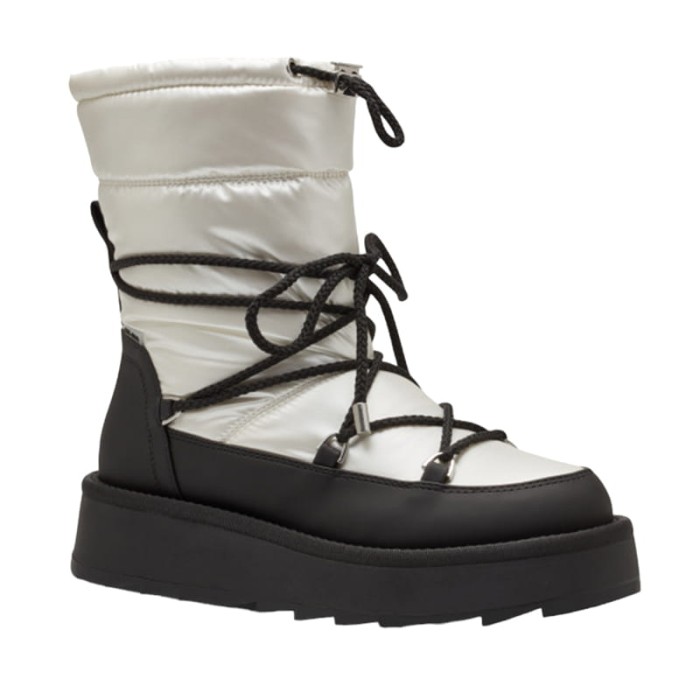 Śniegowce TAMARIS 1-26836-41 009 CZARNO/BIAŁE