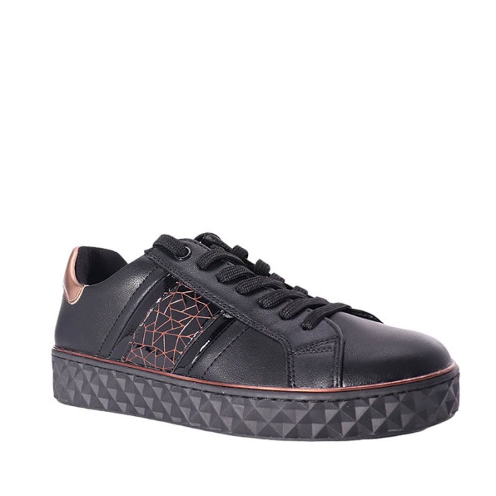 Sneakersy MARCO TOZZI 2-23719-41 098 CZARNE