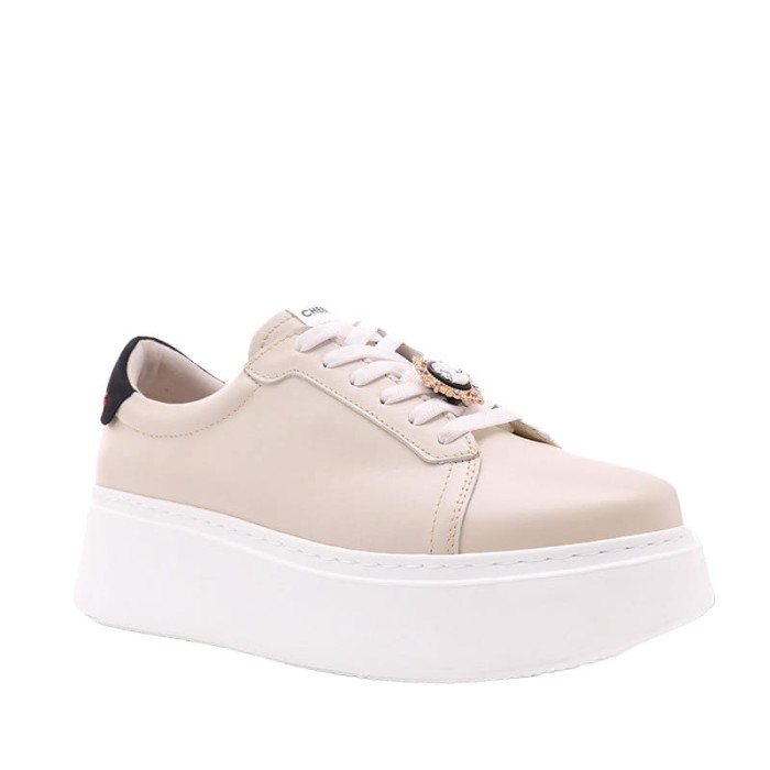 Sneakersy CHEBELLO 4060-393 BEŻOWE