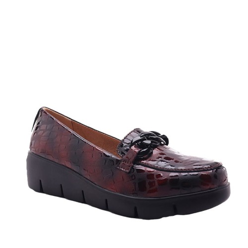 Półbuty FILIPPO DP4128/23 BG BURGUND