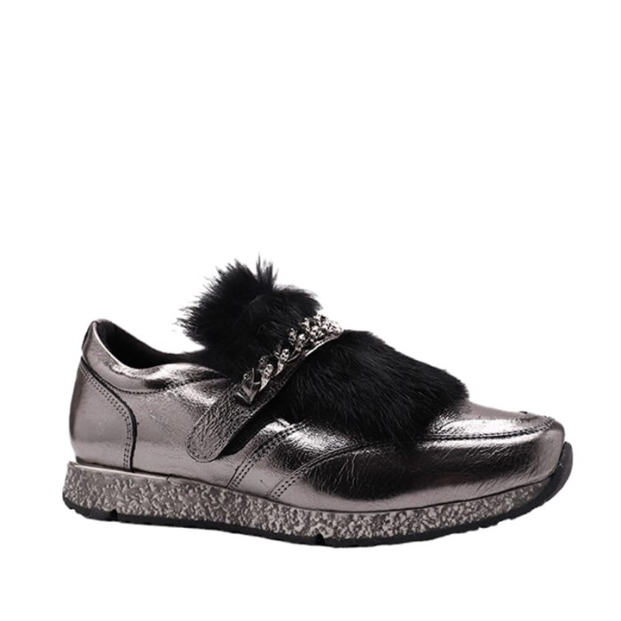Sneakersy VENEZIA 278973R94 SREBRNE