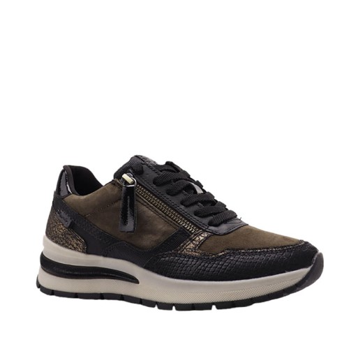 Sneakersy TAMARIS 1-23709-27 OLIWKOWE