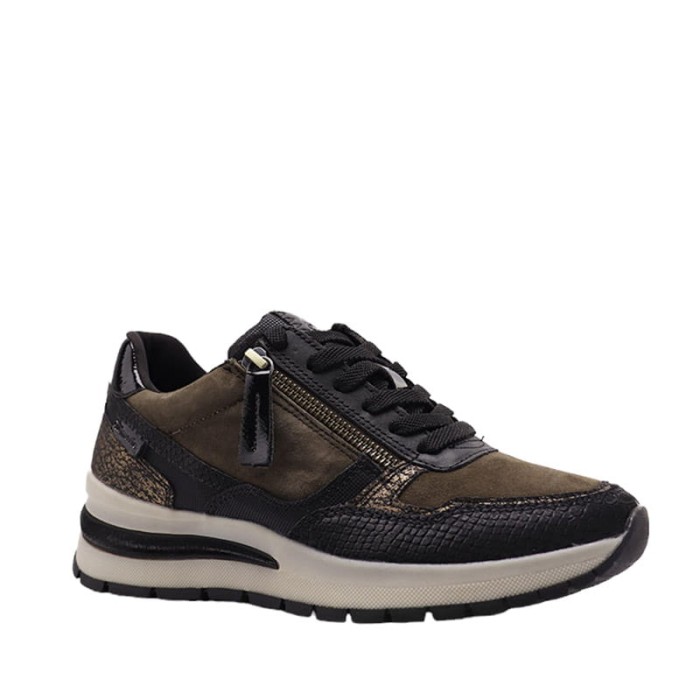 Sneakersy TAMARIS 1-23709-27 OLIWKOWE