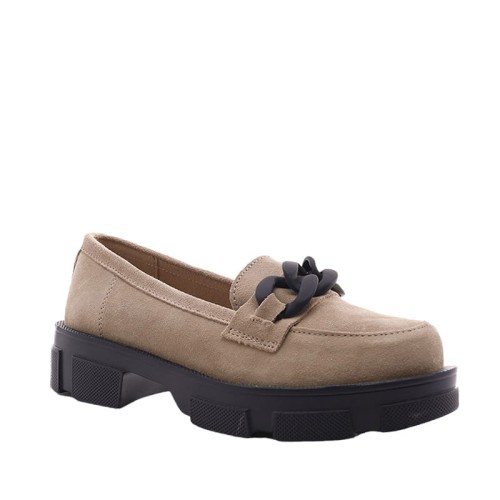 Półbuty FILIPPO DP3221/23 BE BK BEŻOWO-CZARNE