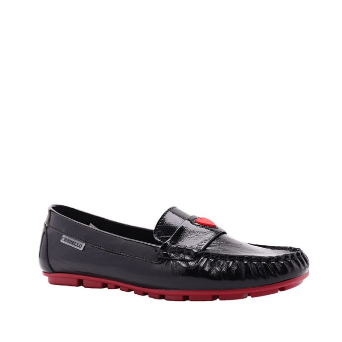 Mokasyny CHEBELLO 2621-240 CZARNE
