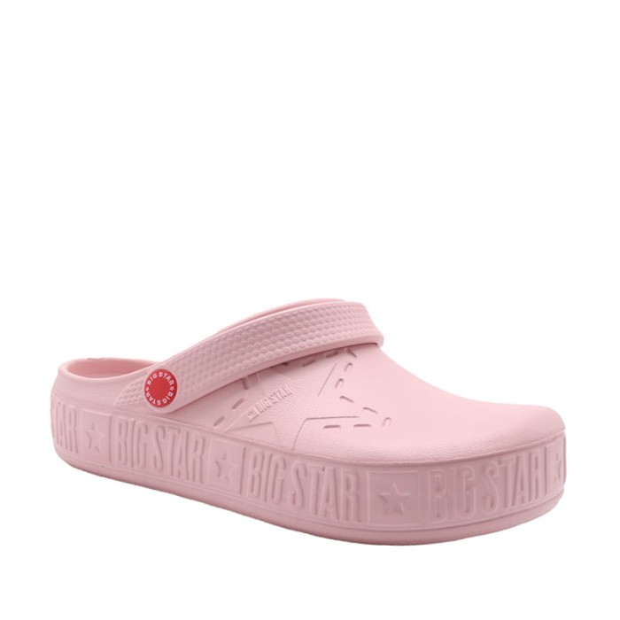 Klapki BIG STAR II275008 RÓŻOWE
