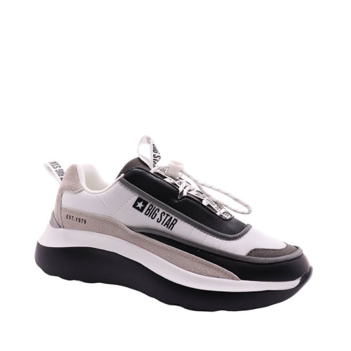 Sneakersy BIG STAR JJ274998 BIAŁE