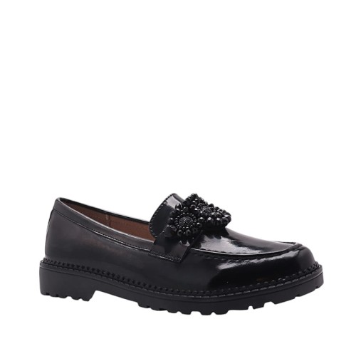 Półbuty FILIPPO DP6424/24 BK CZARNE